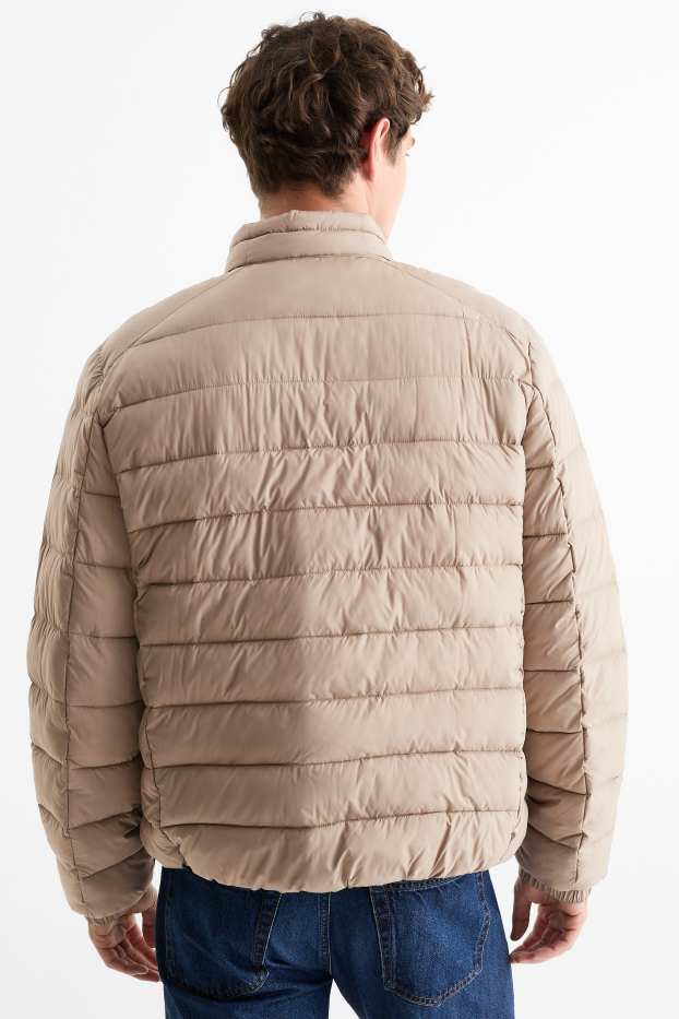Herren - Steppjacke - beige