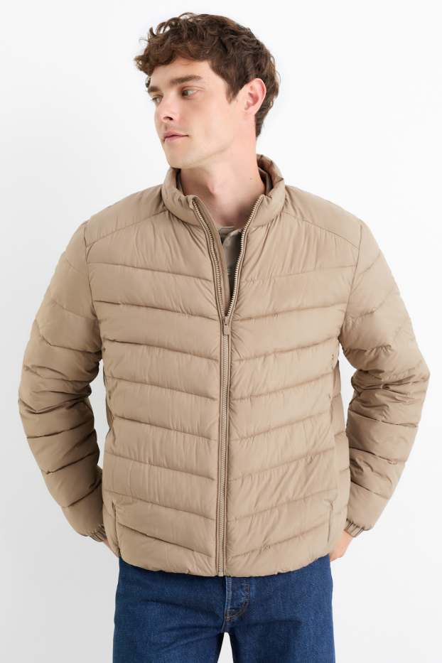 Herren - Steppjacke - beige