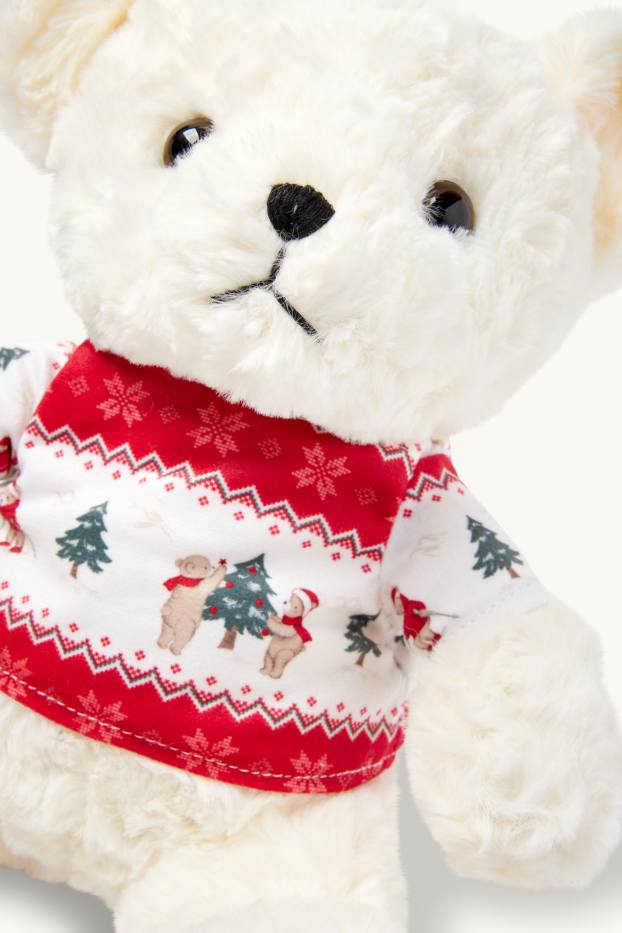 Dona - Mini Me - ós polar - animal de peluix - blanc