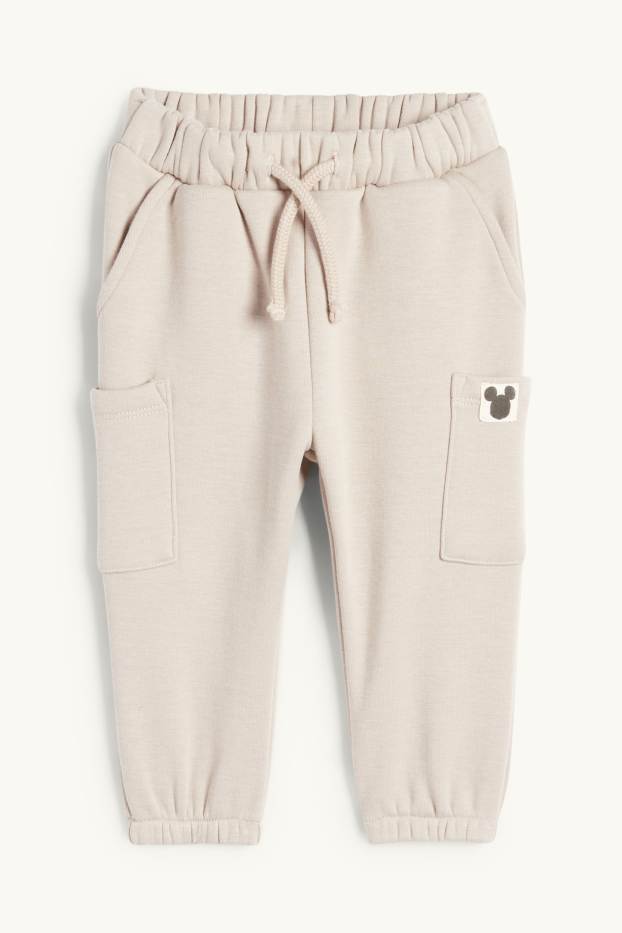 Bébés garçons - Mickey Mouse - tenue pour bébé - 2 pièces - marron / beige