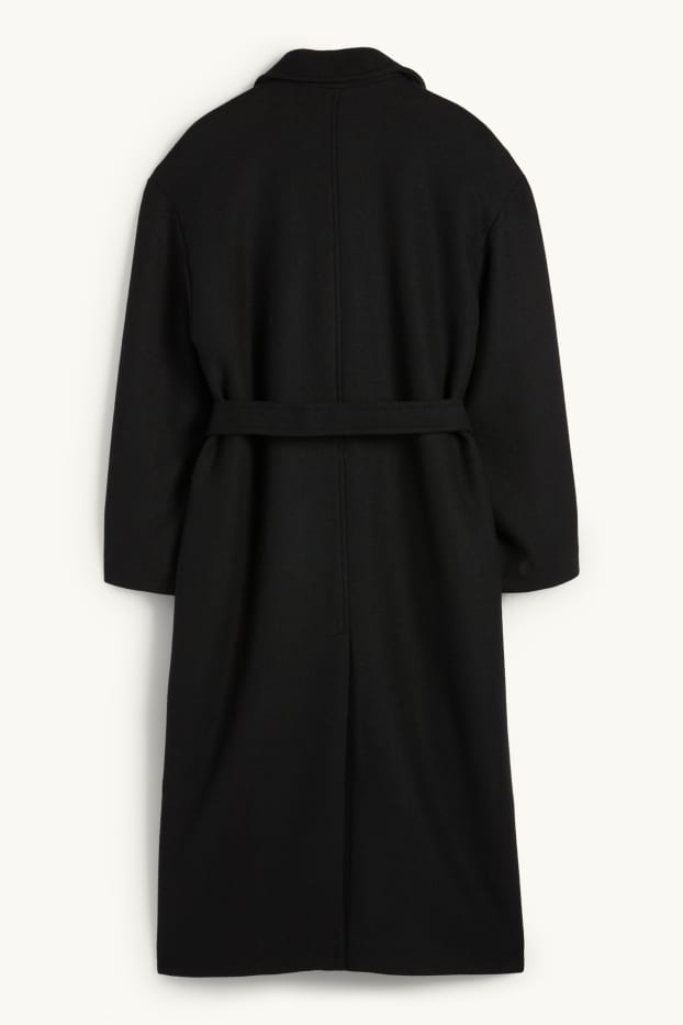 Dames - Mantel - zwart
