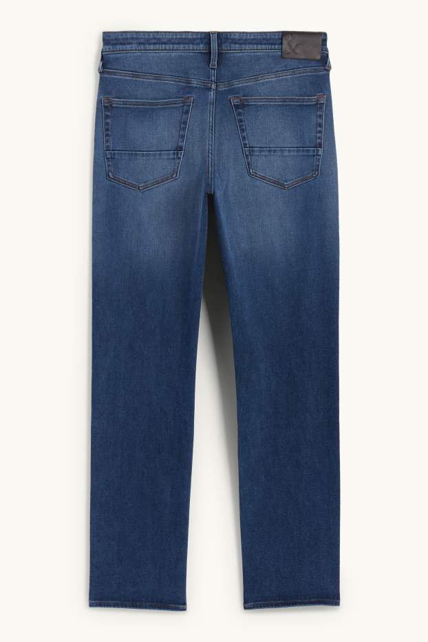 Herren - Straight Jeans - Thermojeans - LYCRA® - jeansblau