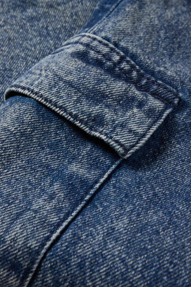 Niños - Jeans cargo - vaqueros térmicos - vaqueros - azul