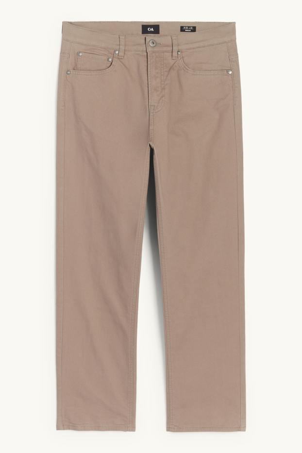 Herren - Thermohose - Regular Fit - taupe