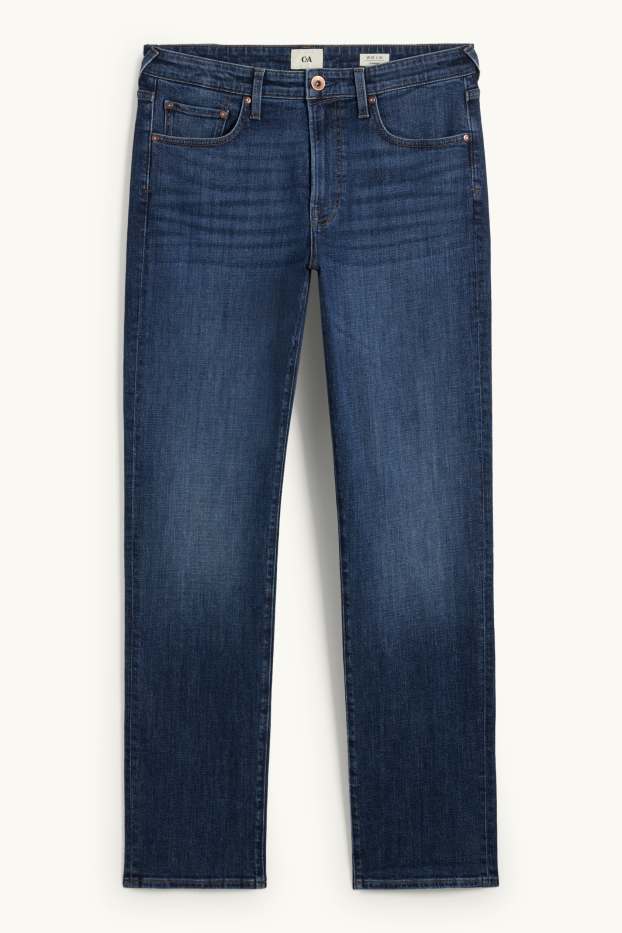 Hommes - Straight jean - LYCRA® - jean bleu