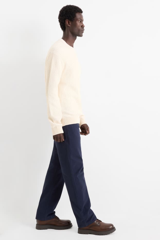 Herren - Thermohose - Regular Fit - dunkelblau