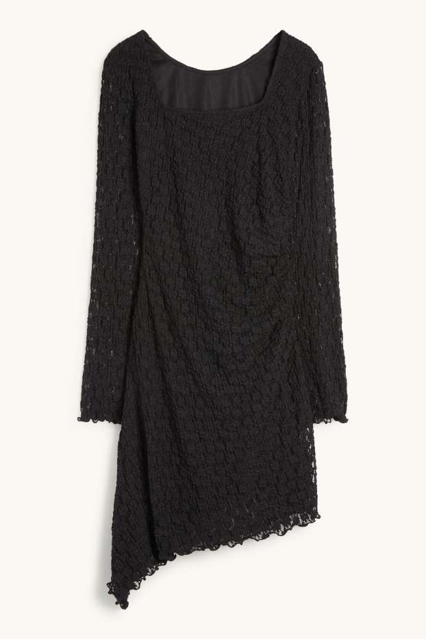 Mujer - Vestido de encaje - negro
