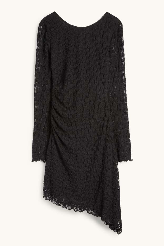 Mujer - Vestido de encaje - negro