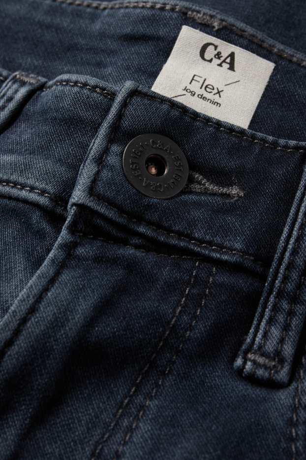 Mężczyźni - Slim jeans - Flex jog denim - LYCRA® - dżins-ciemnoniebieski