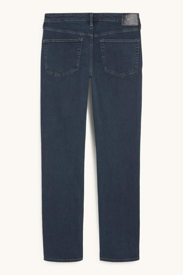 Men - Straight jeans - LYCRA® - denim-dark blue