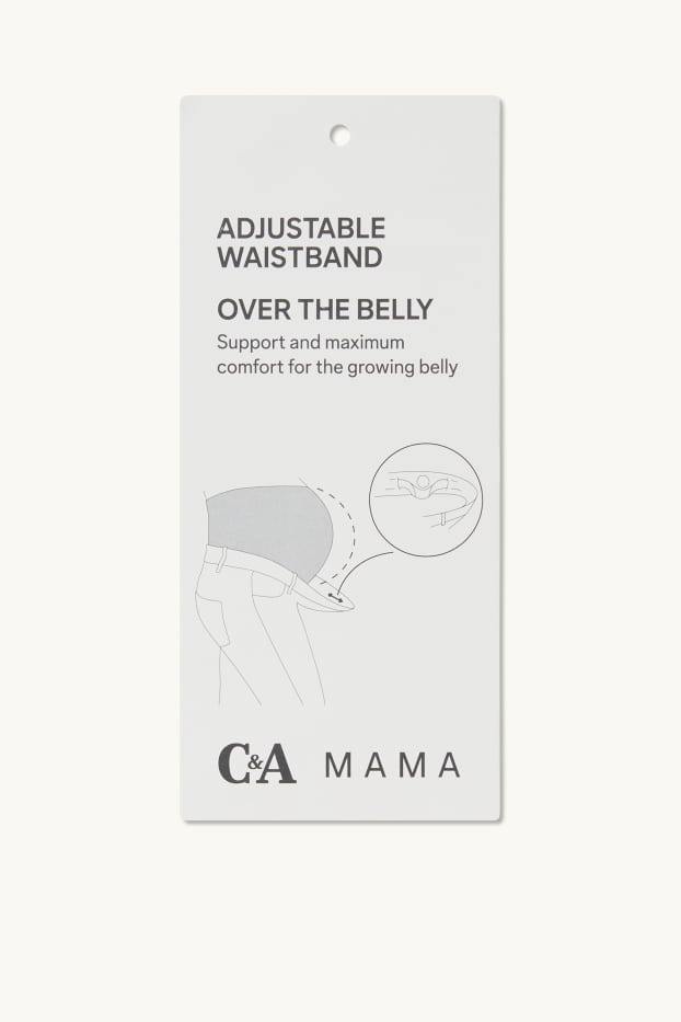 Dames - Zwangerschapsthermolegging - zwart