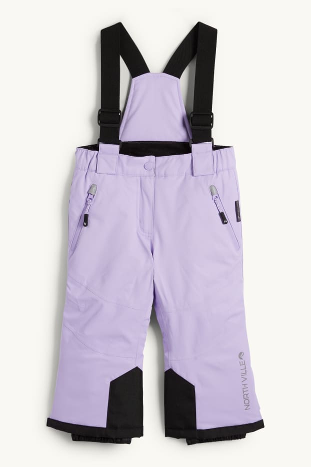 Kinderen: meisjes - Skibroek - waterdicht - lichtpaars