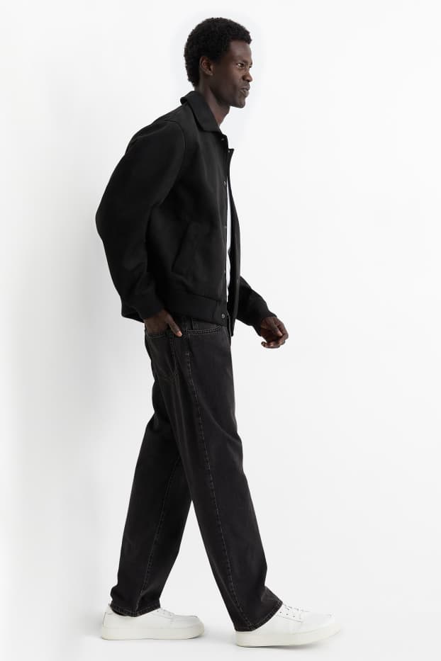 Men - Relaxed jeans - denim-dark gray