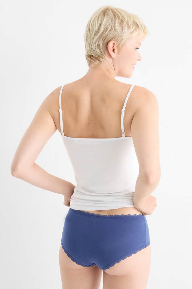 Donna - Confezione da 4 - coulotte - blu