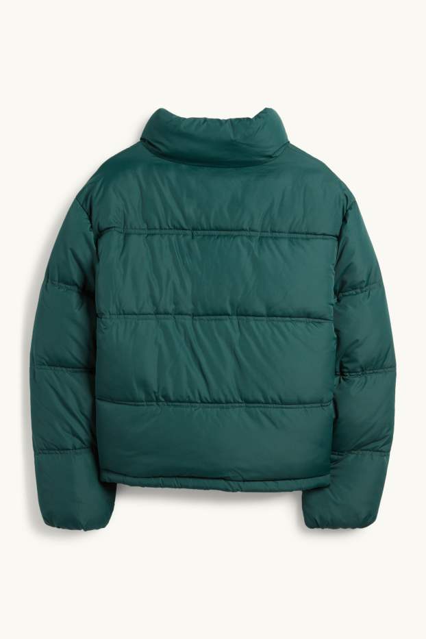 Damen - Steppjacke - dunkelgrün