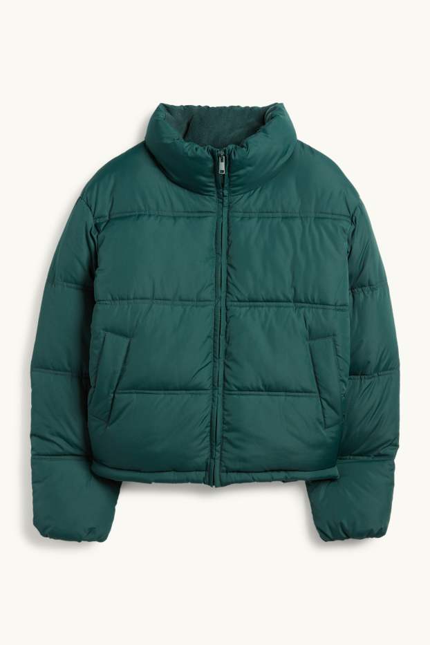 Damen - Steppjacke - dunkelgrün