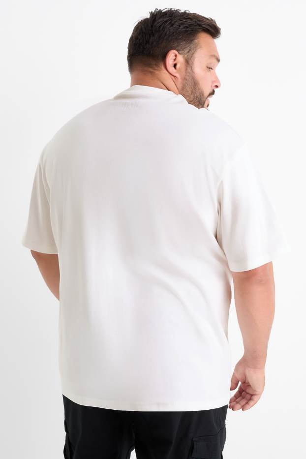 Hommes - T-shirt - relaxed fit - The Beatles - blanc