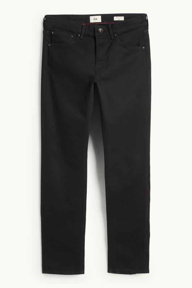 Hommes - Slim jean - LYCRA® - noir