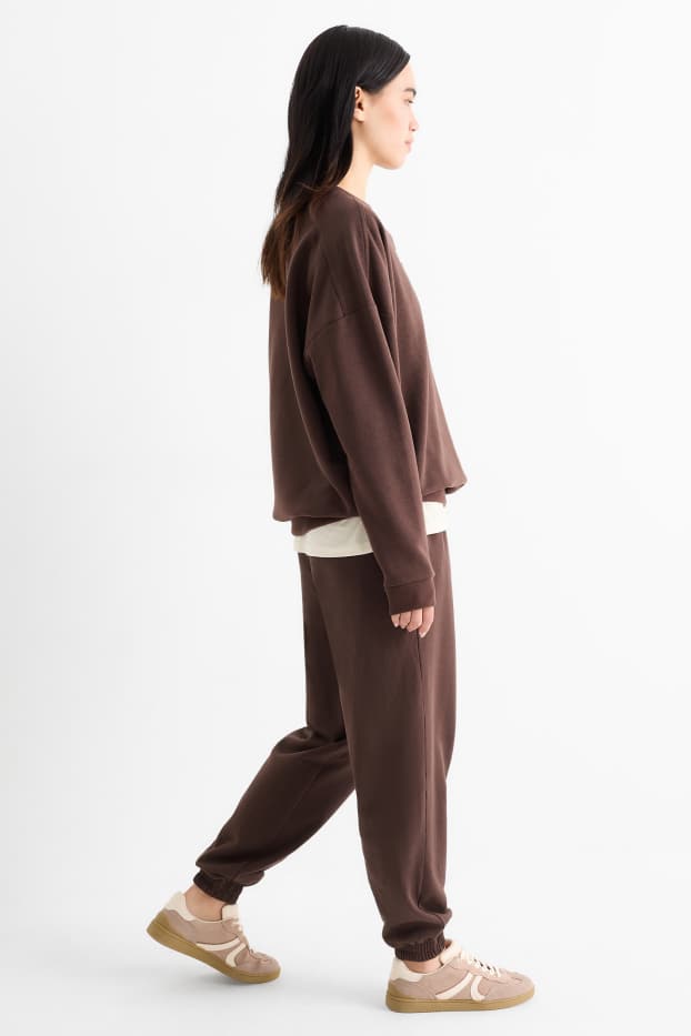 Damen - Jogginghose - dunkelbraun