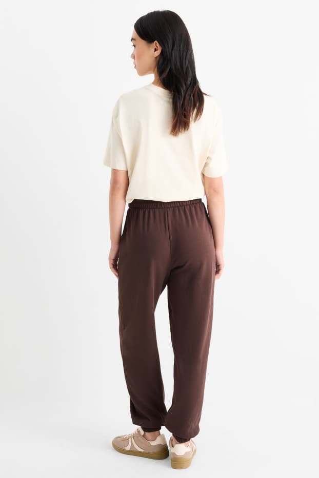 Damen - Jogginghose - dunkelbraun