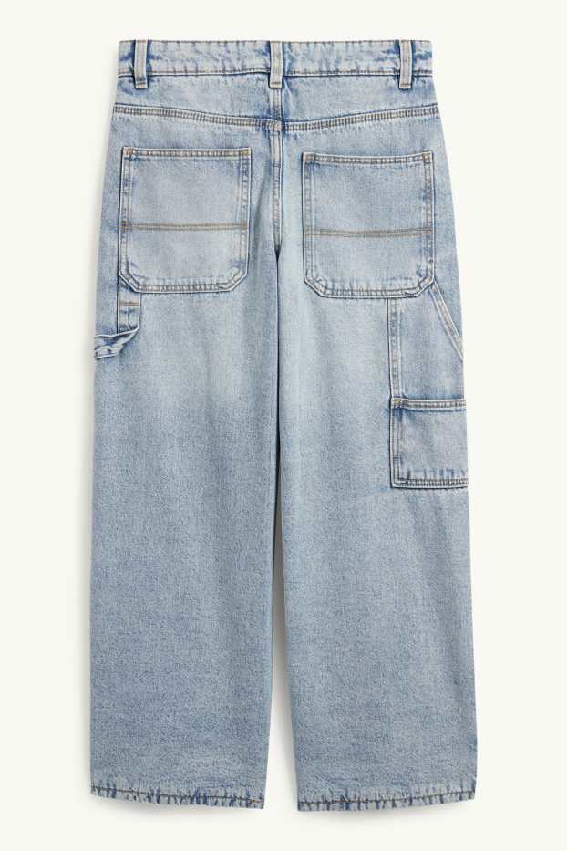 Enfants garçons - Baggy jean - jean chaud - jean bleu clair