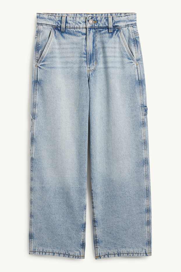 Enfants garçons - Baggy jean - jean chaud - jean bleu clair