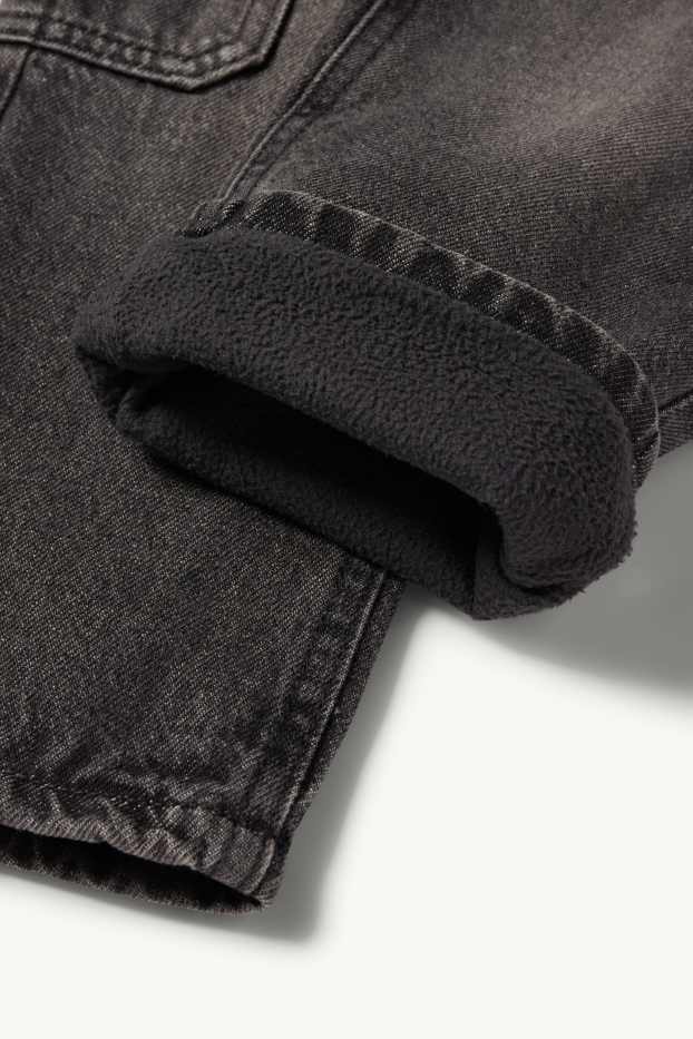 Enfants garçons - Cargo jean - jean chaud - jean gris