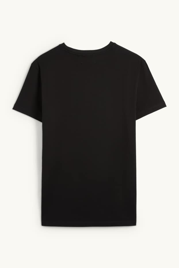 Uomo - T-shirt - slim fit - Flex - nero