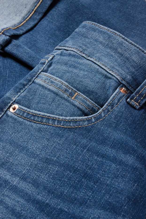 Dona - Straight Jeans - mid waist - LYCRA® - texà blau