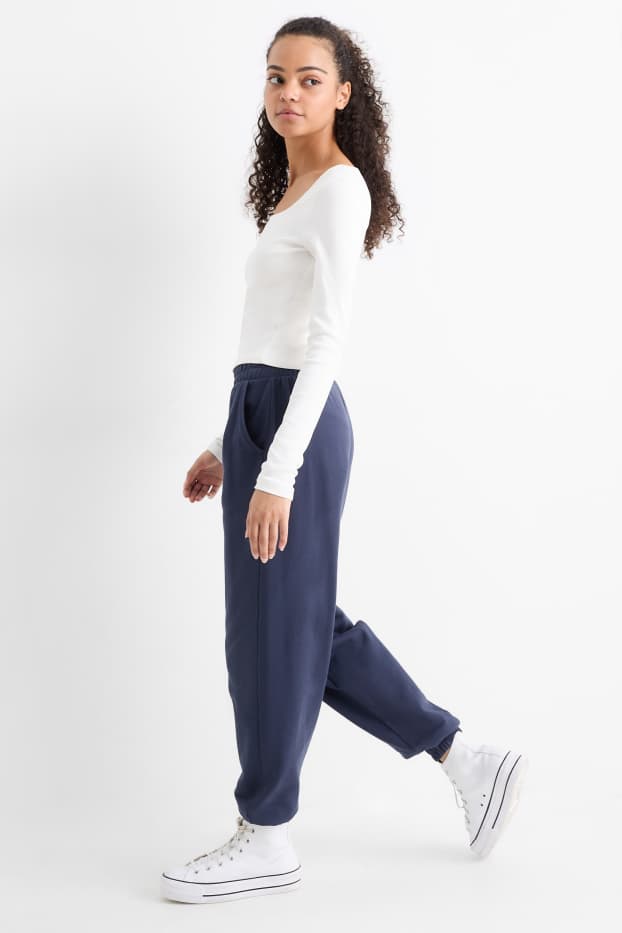 Damen - Jogginghose - dunkelblau