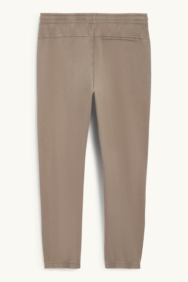 Men - Joggers - taupe