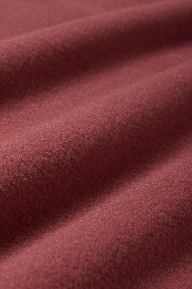 Dona - Samarreta polar de mànigues llargues tèrmica - regular fit - vermell fosc