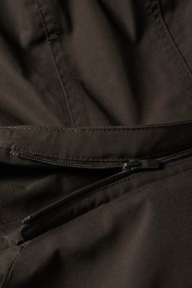 Home - Jaqueta amb caputxa - folrada - impermeable - negre