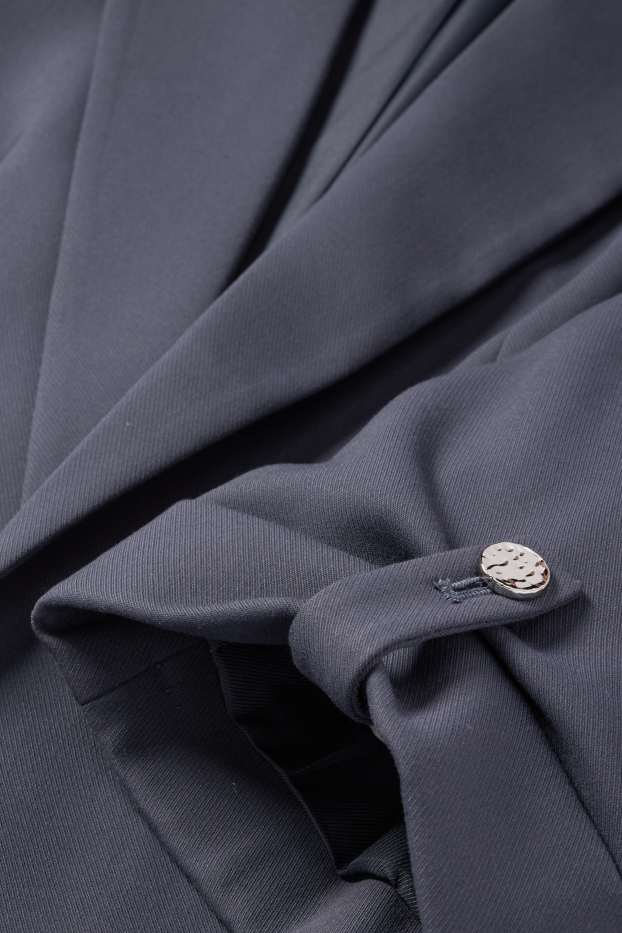 Femei - Blazer lung - regular fit - albastru închis