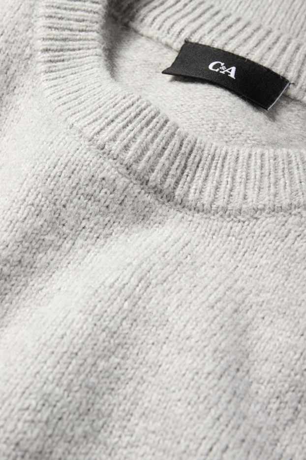 Home - Jersei - gris clar jaspiat