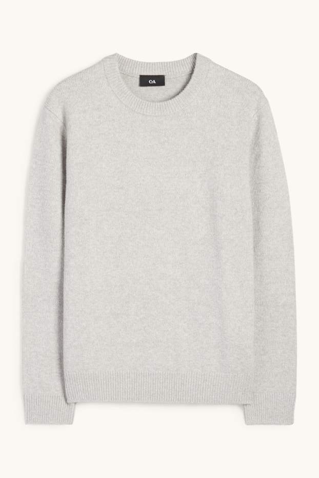 Home - Jersei - gris clar jaspiat