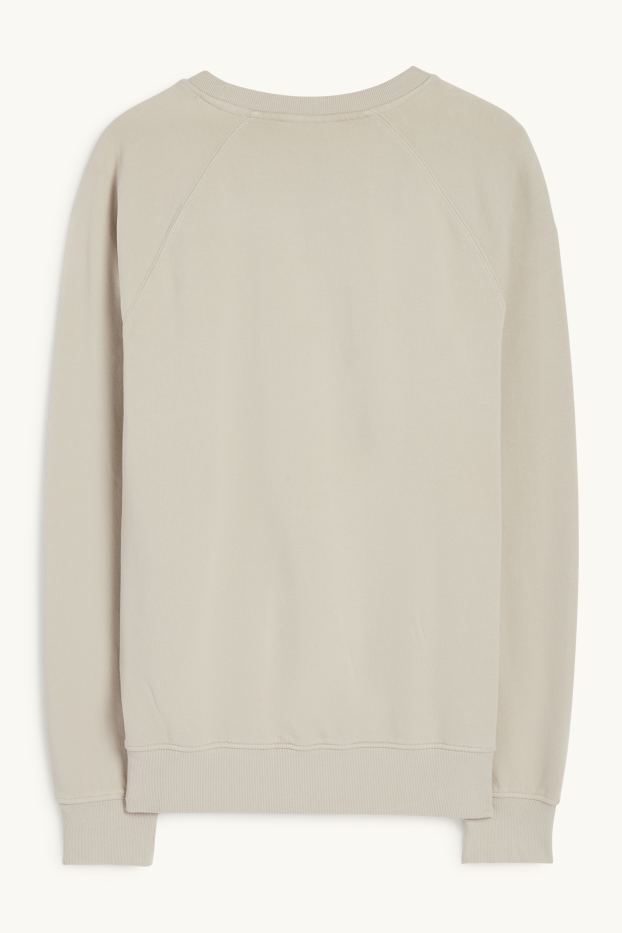 Bărbați - Bluză de molton - bej