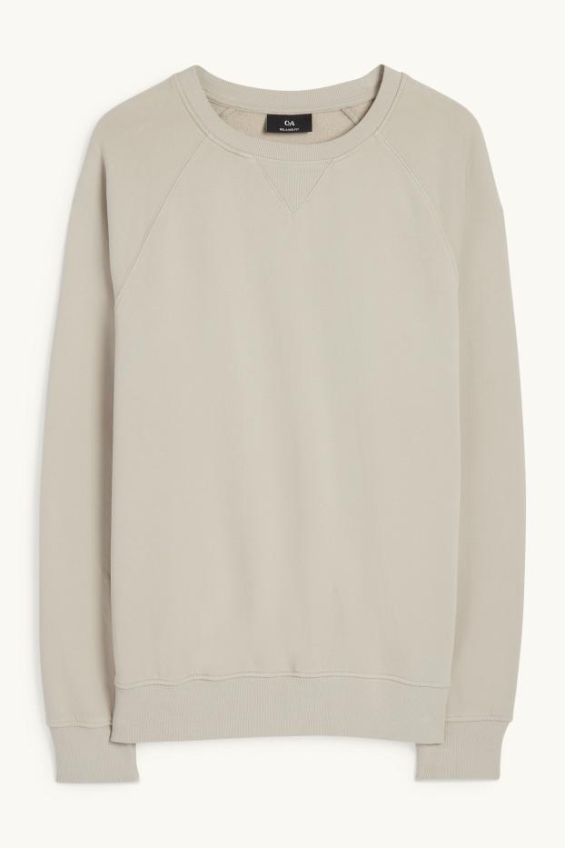 Bărbați - Bluză de molton - bej