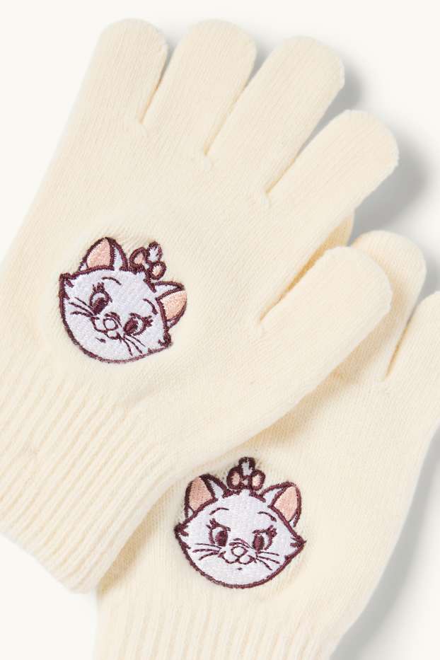 Kinder Mädchen - Aristocats - Handschuhe - cremeweiß