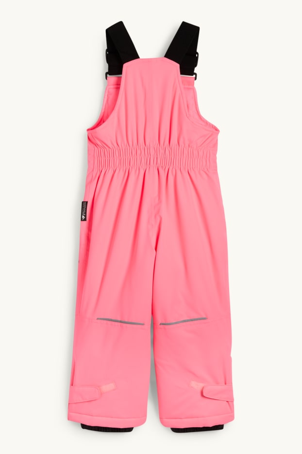 Kinderen: meisjes - Skibroek - waterdicht - neon roze