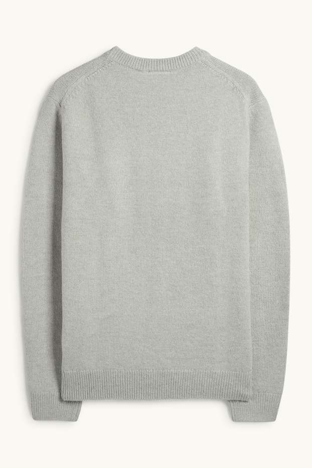 Hommes - Pull - gris clair
