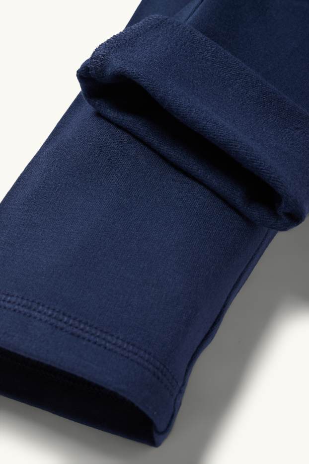 Femmes - Leggings chauds  - bleu foncé