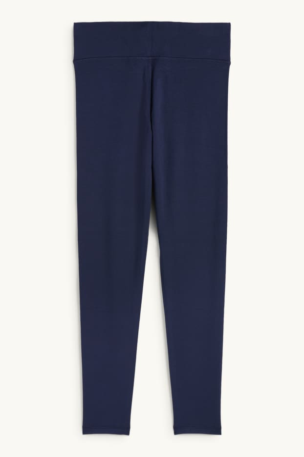 Femmes - Leggings chauds  - bleu foncé