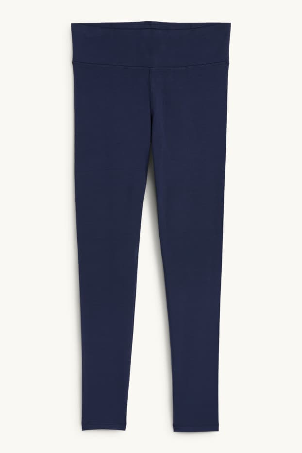 Femmes - Leggings chauds  - bleu foncé