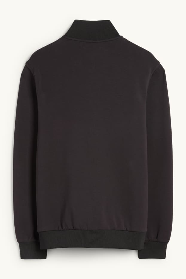 Herren - Sweatjacke - schwarz