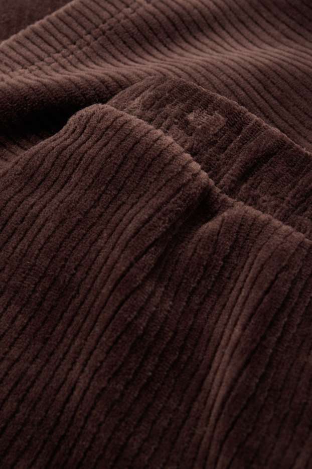 Kinder Mädchen - Cordhose - dunkelbraun