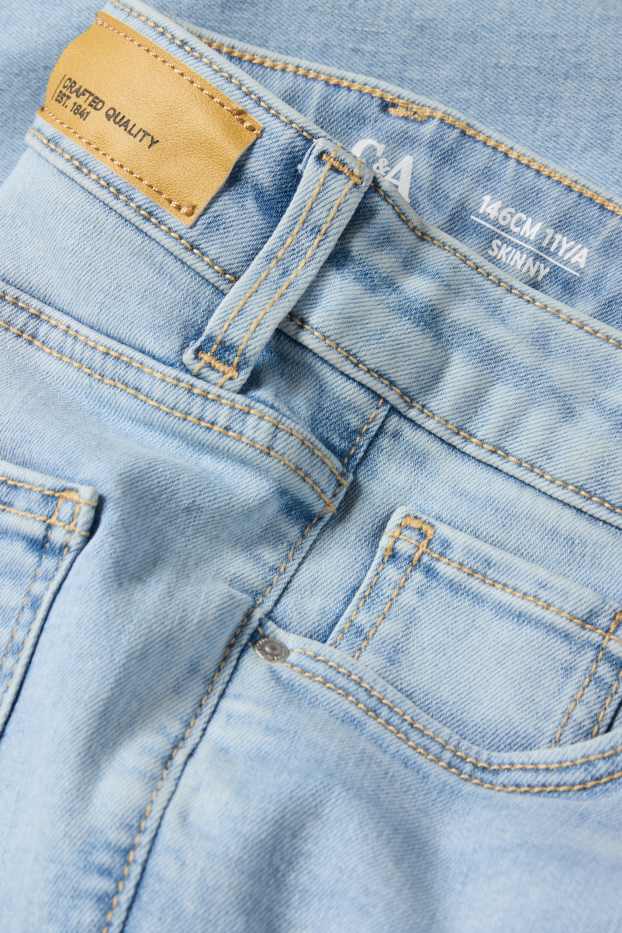 Enfants filles - Skinny jean - LYCRA® - jean bleu clair