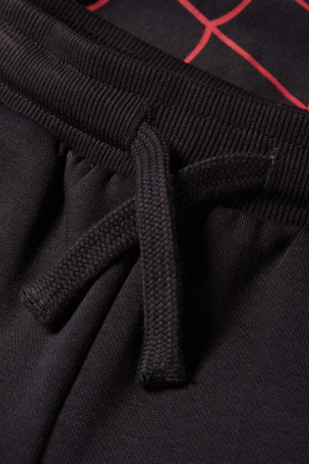 Enfants garçons - Spider-Man - pantalon de jogging - noir