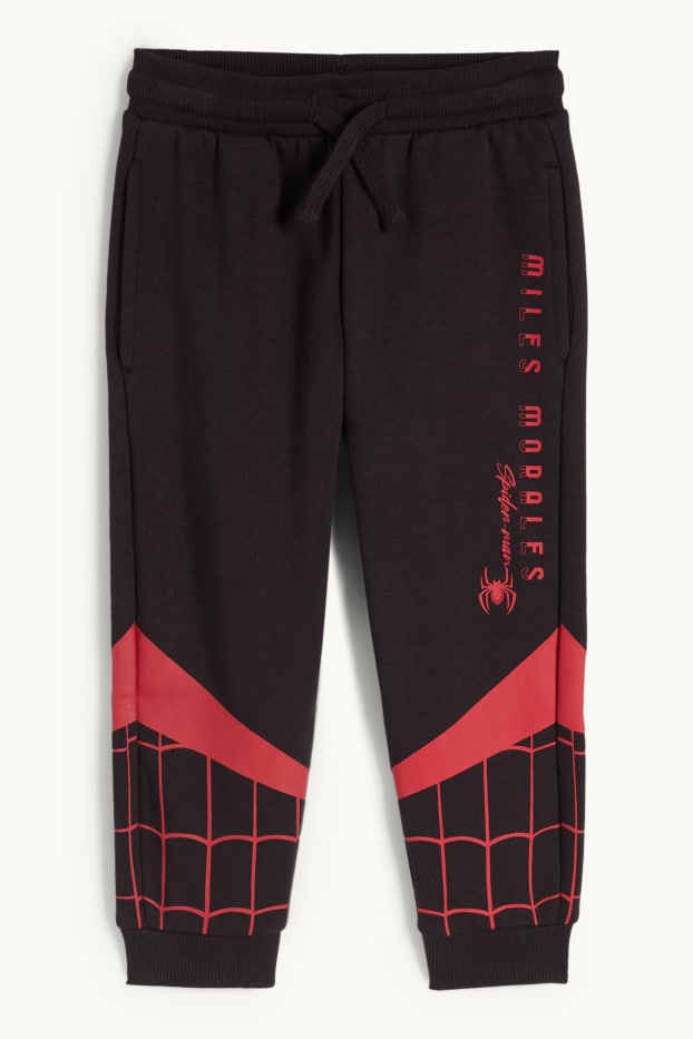 Enfants garçons - Spider-Man - pantalon de jogging - noir