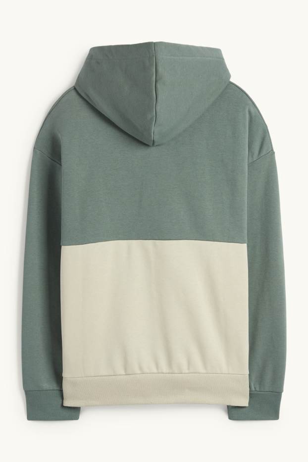 Enfants garçons - Sweat à capuche - vert